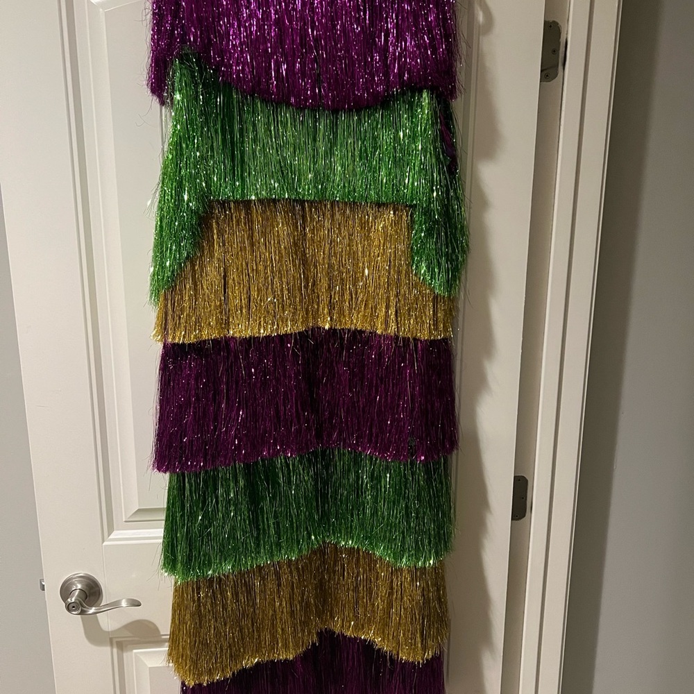Mardi Gras Long Vest